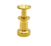Fly Tying Vise Fly Finisher Tool Bobbin Holder Threader Equipment Brass Head 360-Degree Rotation Suitable for Fly Fishing Professional Use Hom, small