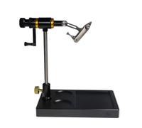 ＡＷＨＡＯ Fly Tying Vise with Adjustable Head Precision Hook Holding Vise Compact Tool for Bench Work, Black, High-end Black Desktop Fly Tying Vise