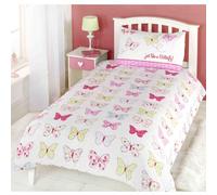 Fly Up High Butterfly Single Duvet Cover and Pillowcase Set