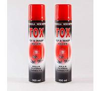 Fly & Wasp Killer Insecticide Fast Acting Aerosol Spray 300ml (pack of 2)
