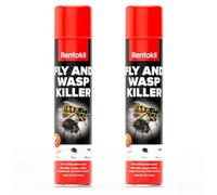Fly & Wasp Nest Killer Spray - 300ml (Pack of 2) | Indoor & Outdoor Use | Effective Wasp Nest Removal & Control | Fast-Acting Spray for Safe Wasp Elimination