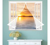Fly Window Screen Mesh 112 x 112 cm(44 x 44inch), Mosquito Insects Window Screen, Lets Fresh Air in for Window, Window Transparent Fly Screen, White