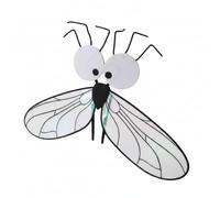 Fly Wing Halloween Costume | Fun Animal Themed Eye protector | Costume for Makeup Stage Performance Cosplay Party Fair Festival Holiday Pride Garden Outdoor Indoor