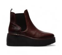 Fly Womens HELY268 Chelsea Leather Ankle Pull-On Platform Comfort Boots