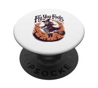 Fly You Fools Halloween Witch PopSockets Adhesive PopGrip