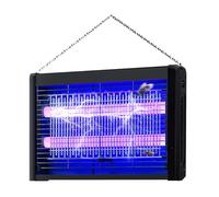 Fly Zapper, 20W Mosquito Killer Lamp, UV Fly Killer, Trapping Strong Electric Shock, Effective Range 20 to 100 Square Meters, Suitable for Living Room, Kitchen, Indoor Garden Courtyard