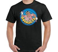 Flyaway Rare Bullseye Men T Shirt Mens Retro Darts Tv Show Jim Bowen Bully Black