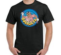 FLYAWAY Rare Bullseye T-Shirt Mens Retro Darts Tv Show Jim Bowen Bully S-3Xl Black
