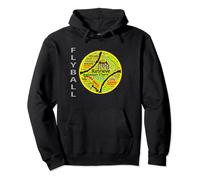Flyball Dog Lover - Flyball sport word cloud Pullover Hoodie