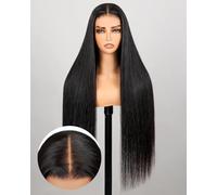 FLYBAO 5x6 Glueless Wigs Pre Cut Pre Cut 260% Density Glueless 100% Human Hair Wigs 12A Closure Human Hair No