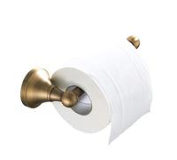Flybath Toilet Roll Holder Brushed Brass Antique Wall Mounted for Bathroom