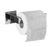 Flybath Toilet Roll Paper Holder SUS 304 Stainless Steel Mirror Polished Bathroom Accessories Wall Mounted, Self Adhesive (No Drilling)