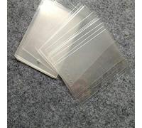 Flybloom 100Pcs Clear Cellophane Sweets Cookie Candy Lollipops Package Party Gift Bags, 7 * 10cm