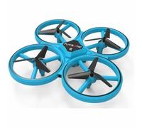 FLYBOTIC - Flashing Drone Remote Control Luminous LED - Double Remote Control - 360° Flashing - Range 30 Metres - Toy for Children - Toy for Children and Adults from 8 Years