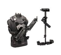 FLYCAM Galaxy Arm & Vest with Redking Stabilizer with Micro-balancing Mechanism & Monitor Mounting Option |Highly Ergonomic Body Vest & Shock Absorbing Stabilizing Arm + Storage Bag (FLCM-GLXY-RK)