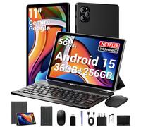 FLYCOAY Android 15 AI Tablet,11 Inch Android Tablets With 36GB RAM+256GB ROM(TF 2TB), Octa-Core, 8000 mAh, 8MP+13MP, 5G WIFI/BT 5.0/GPS, Tablet With Keyboard|Mouse|Case|Pen|Stand|Earphone|Black