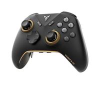 Flydigi Vader 5 Pro Wireless Controller for PC/Switch/Mobile - Adjustable Hall Effect Sticks, Linear & Micro-Switch Triggers, 1000Hz Polling, 8 Remappable Buttons, Mechanical ABXY, RGB - Black