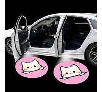 FLYEEGO Car Door Projector Lights for Hello Kitty Universal Wireless Car Door Shadow Lights Welcome Courtesy Lights for Hello Kitty Fans Gifts