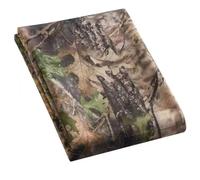 FLYEGO Camo Netting Camouflage Netting See Through Camo Mesh Camo Blind Material for Duck Hunting, Tree Stand Blind, Sunshade, Decoration, Shooting (3.3ftx5ft/1mx1.5m, Bionic Leaves 02)