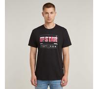 Flyer Graphic T-Shirt - Black - Men S