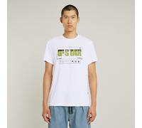 Flyer Graphic T-Shirt - White - Men S