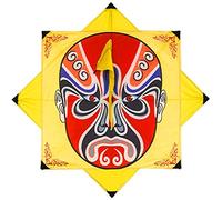 Flyer Kite Outdoor Creative Chinese Style Gossip Pattern of The Make-up Kite Kite Flying in The Park Air Entertainment Easy to Fly (Size : 4.8ft+65.6ft Tail) (4.8 * 65.6ft+1640ft Tire line)