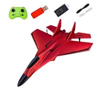 Flyer Wings - Kids Remote Toy Plane, Light Aircraft Model | 2.4GHz Land Air Glider RC With Control Channels, Aeroplane Gift For Children Outdoor Entertainment, LED Play Toy For Young Pilo