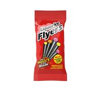 Flyers Liquorice Candy Sticks - 7 Pack x 12, Classic Licorice Sweets, Bulk Confectionery for Parties & Events