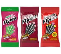 Flyers Mixed Flavour Letterbox Pack, Containing Original, Cherry and Apple & Raspberry Flavours, 3 x 75g Packs