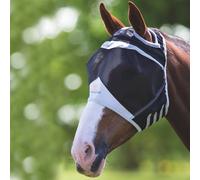 Flyguard Pro Fine Fly Mask with Ears Holes - Full · Teal