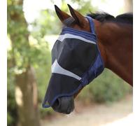 FlyGuard Pro Fine Mesh Earless Fly Mask with Nose - Pony