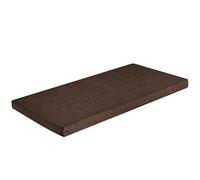FlyGulls Bench Cushion for Indoor Furniture Durable Bench Seat Cushion with Non-Slip Bottom Comfortable Chair Pads for Window Seat with Machine Washable Cover 36"X18"X2"/92X46X5cm (Coffee)