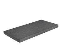 FlyGulls Bench Cushion for Indoor Furniture Durable Bench Seat Cushion with Non-Slip Bottom Comfortable Chair Pads for Window Seat with Machine Washable Cover 36"X18"X2"/92X46X5cm (Dark Grey)