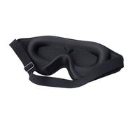 FlyHugz Premium Sleep Mask 3D Contoured Blackout Sleep Mask for Men & Women, Zero Pressure Eye Mask for Side Sleepers, Adjustable Blindfold for Comfortable Sleep at Home & Work