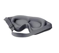FlyHugz Premium Sleep Mask 3D Contoured Blackout Sleep Mask for Men & Women, Zero Pressure Eye Mask for Side Sleepers, Adjustable Blindfold for Comfortable Sleep at Home & Work