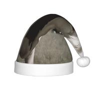 FLYIFE Animal Cow Picture Printed Christmas Hat for Kids Girls Boys Xmas Hat Santa Hat for Christmas Holiday Party New Year