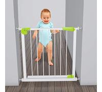 FLYIFE Pet Playpens,Safety Gate Metal Safety Gate,Two Way Door Opening Stair Gate Staircase Balusters/High76Cm,Easy Installation Rilling/High76Cm/225-234Cm