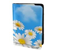 FLYIFE Spring Flowers Printed Passport Holder Cover 5.5 inches, Leather Passport Cover Case Travel Passport Wallet for Women Men