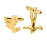 Flyin Pigeon Cufflinks Dove of Peace Cuff Links Steel Made Men's Accessory
