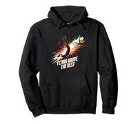 Flying Above The Rest Basketball Shirt High-Flying Dunk Pullover Hoodie
