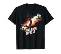 Flying Above The Rest Basketball Shirt High-Flying Dunk T-Shirt