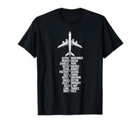Flying Aeroplane Airport Co Pilot Gift Pilot T-Shirt