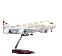 Flying airplane model 1/160 Scale Airplane 380 A380 ETIHAD Airline Model W Light And Wheel Diecast Plane For Collection aviation aircraft model