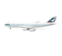 Flying airplane model 1:400 B747-8F B-LJF EW4748010 Cathay Pacific Cargo Airlines Alloy Aircraft Plane Model Toy For Collection aviation aircraft model