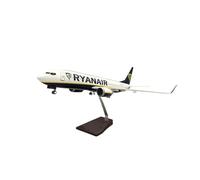 Flying airplane model 1:85 Scale B737 B737-800 Model RYANAIR Airline With Base Landing Gears Aircraft Plane Model For Collection aviation aircraft model