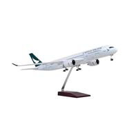 Flying airplane model 47CM 1/142 Scale Airplane A350 B747 HK Cathay Pacific Airline Model W Light Landing Gears Plane For Collection aviation aircraft model