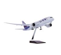 Flying airplane model Airline Airplane Model Toy B787 1/130 47CM LANChile Aircraft Diecast Plane For Collection Display Gift aviation aircraft model
