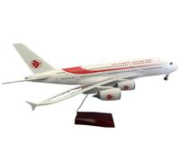 Flying airplane model Airplane Model A380 47CM Air Algerie Airline Model Miniature Die-cast Airplane For Collectible Gift Toys aviation aircraft model