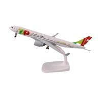 Flying airplane model Diecast Alloy Portuguese Airlines Airbus 330 20cm Aircraft Plane Model With Stand Model For Toy Collection Display aviation aircraft model
