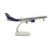 Flying airplane model Diecast Model Russia Air Aeroflot Airlines A330 16cm/20cm Diecast Alloy Airplane Airways Aircraft For Collection aviation aircraft model(20cm)